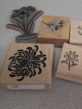 Flower Stampers Set of 6